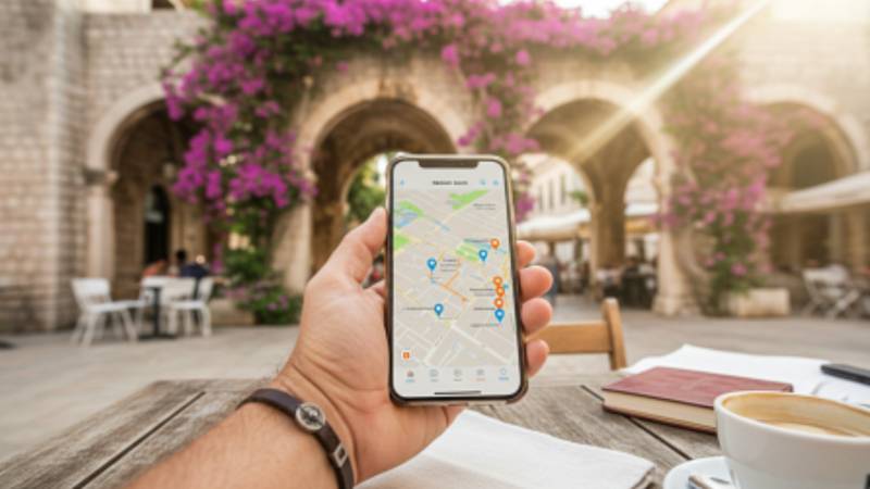 How can you ensure affordable connectivity while visiting Croatia?