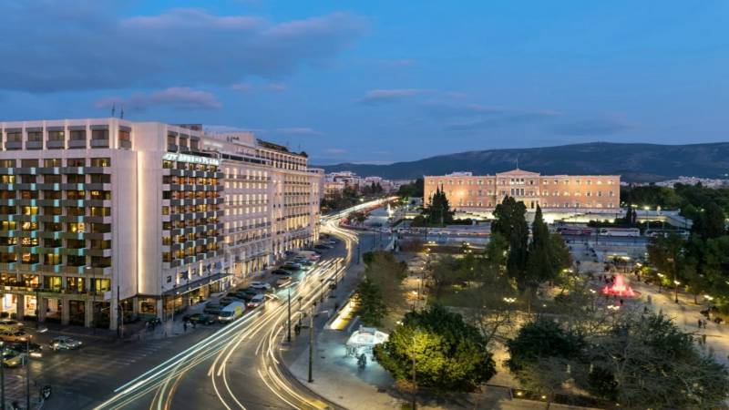 Staying in a Hotel at Syntagma Square, Athens